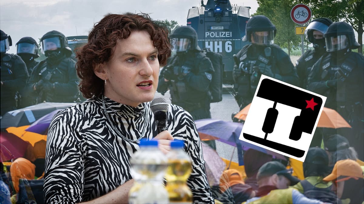 Er will das System stürzen: Das ist der Linksradikale im Zebrakleid