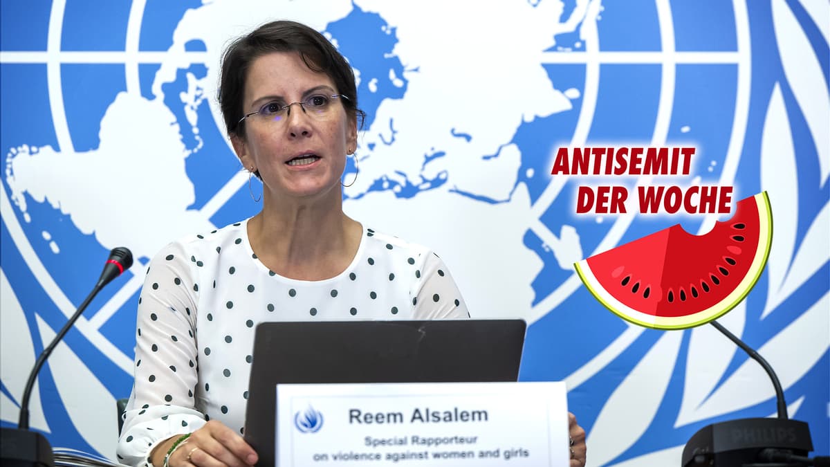 Antisemit der Woche: UN-Sonderberichterstatterin Reem Alsalem leugnet, dass israelische Frauen von der Hamas vergewaltigt wurden