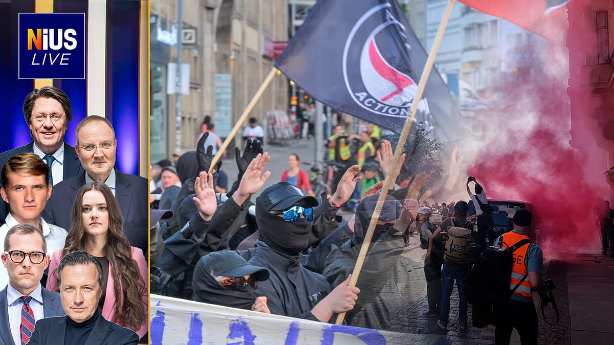Jetzt bei NIUS Live: Die Antifa droht, NIUS „das Leben zur Hölle zu machen"