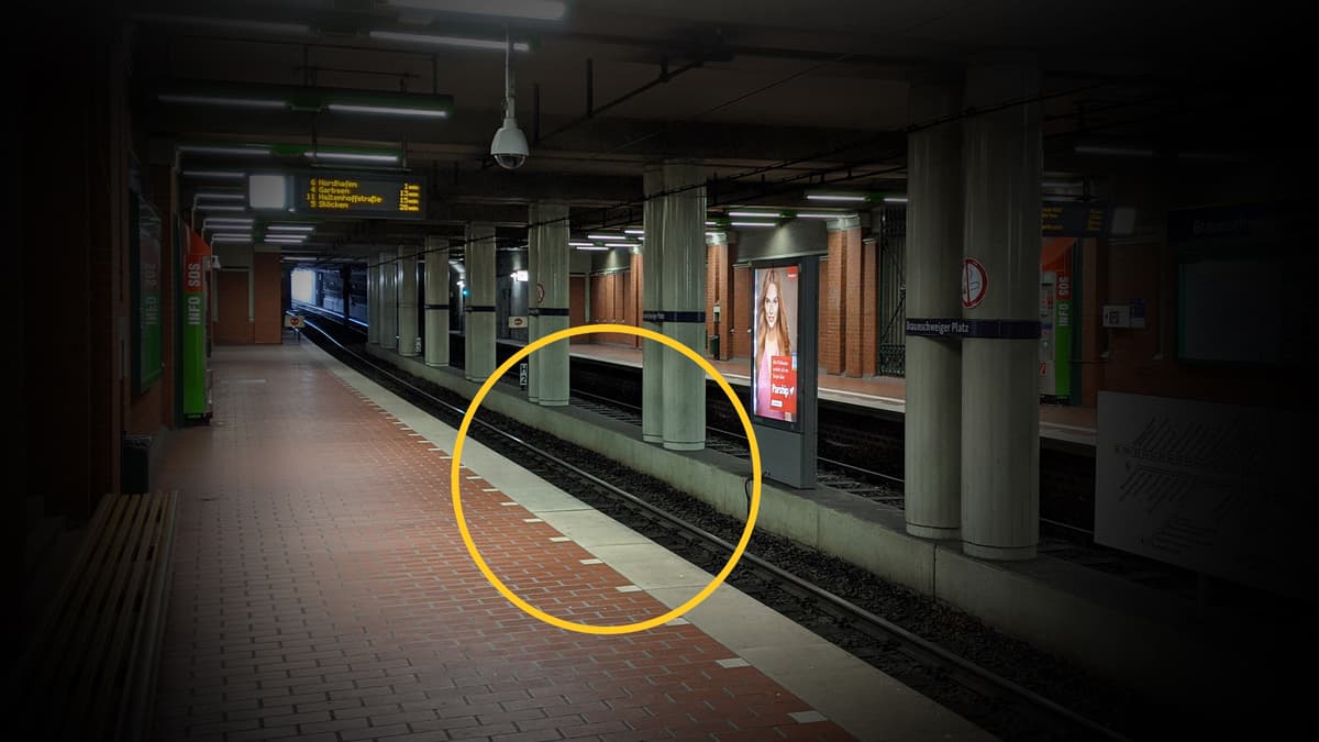 Übler Angriff von Jugendlichen in Hannoveraner U-Bahnhof: Sie traten die 56-Jährige so lange, bis sie im Gleisbett lag