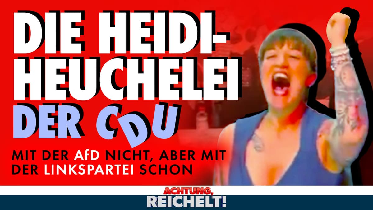 Brandmauer-Heuchelei! Die CDU ist gefangen zwischen Hitler-Wahn und Heidi Reichinnek