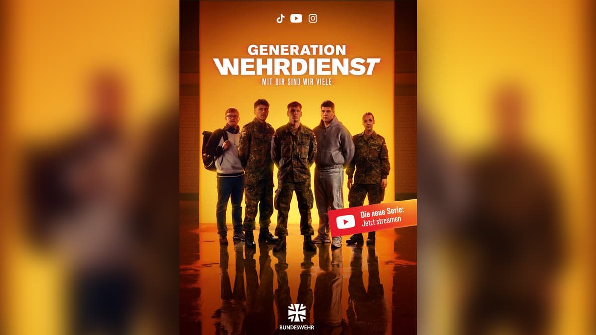 „Generation Wehrdienst“: Bundeswehr will mit neuer Doku-Serie junge Leute anlocken und gibt 10 Millionen Euro dafür aus