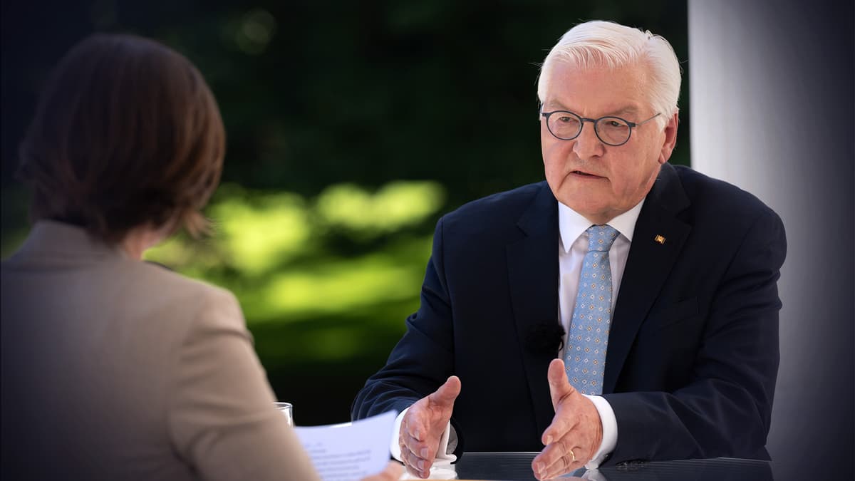 Im ZDF-Sommerinterview zeigt Frank-Walter Steinmeier, warum er kein Bundespräsident des Volkes ist
